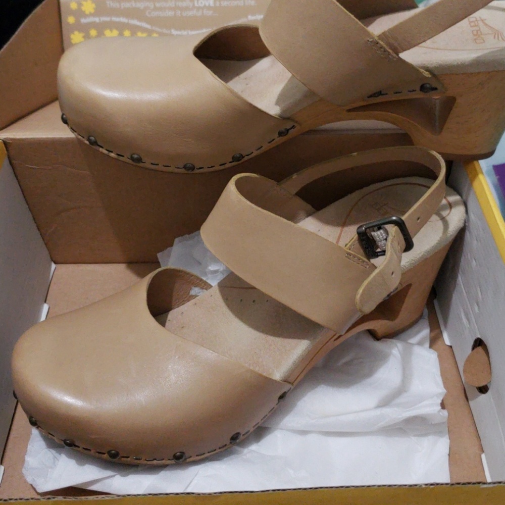 Beautiful dansko shoes. pricei is firm.